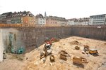 Quartier Unterlinden in Freiburg , Heizen und Kühlen eines Verwaltungsgebäudes 100 x 120 m