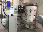 Ochsner Wärmepumpe und Pufferspeicher